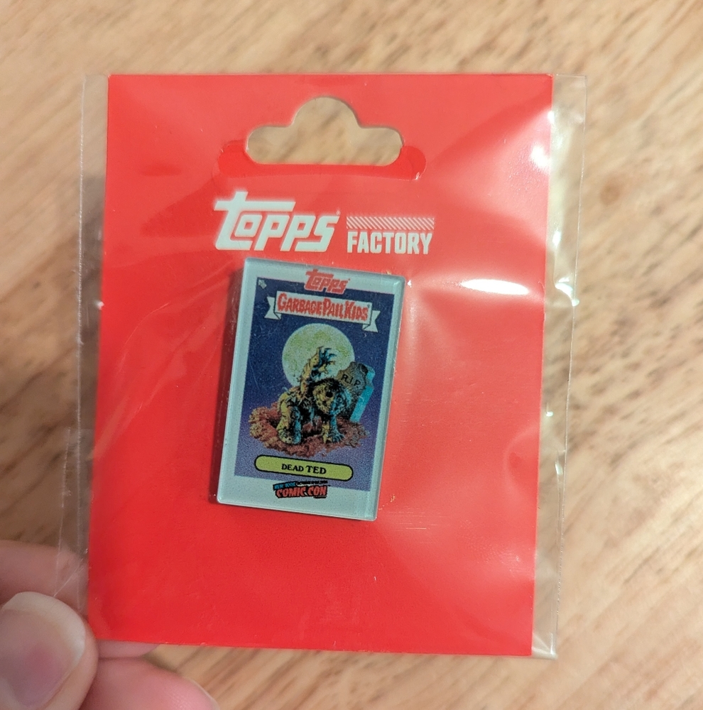 NYCC 2024 Dead Ted Topps Exclusive Pin